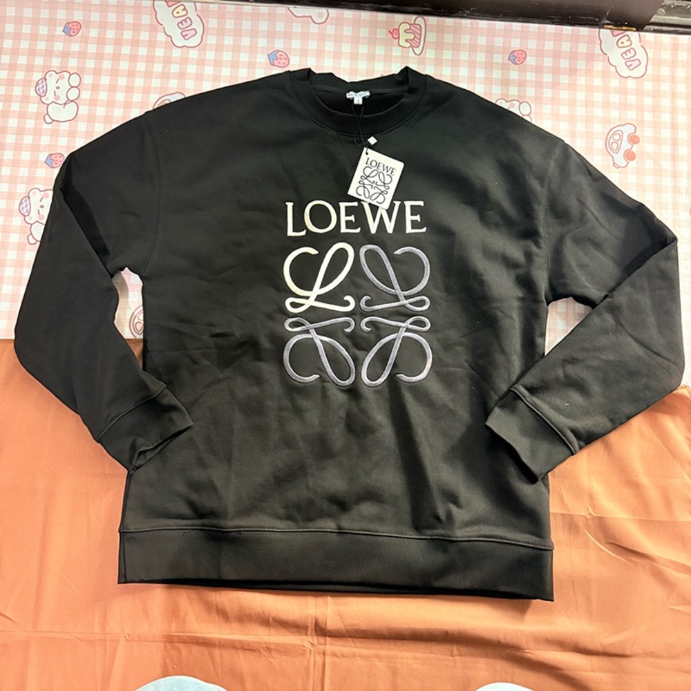 Loewe Embroidered Anagram Sweatshirt